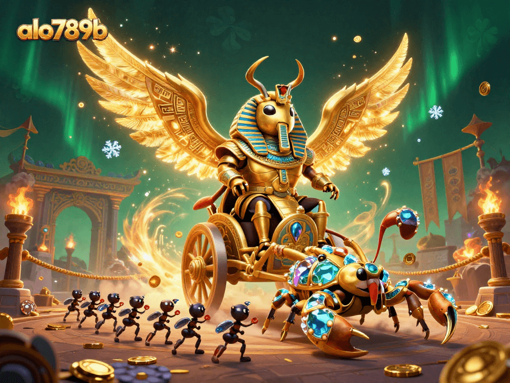 Experience the thrill of gaming with alo789b, featuring dynamic casino-themed 3D elements!