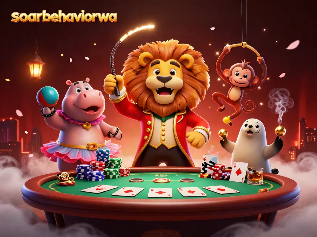 Engage with thrilling gameplay at soarbehaviorwa's vibrant casino scene featuring iconic characters and action.