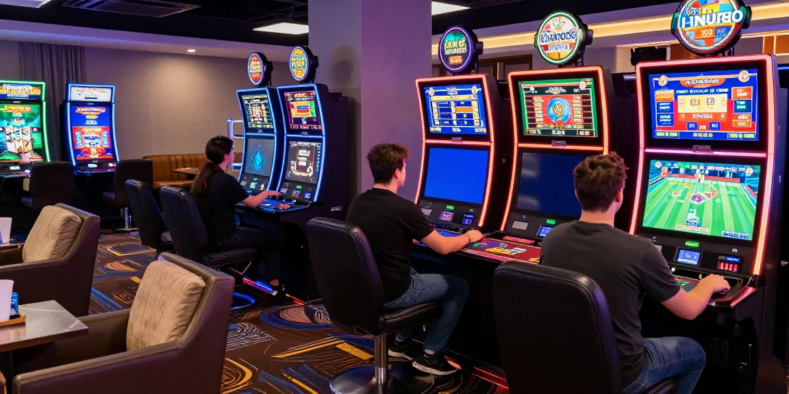 Exciting gaming atmosphere at https://choinohu.vip/ showcasing players enjoying diverse online games and vibrant slots.
