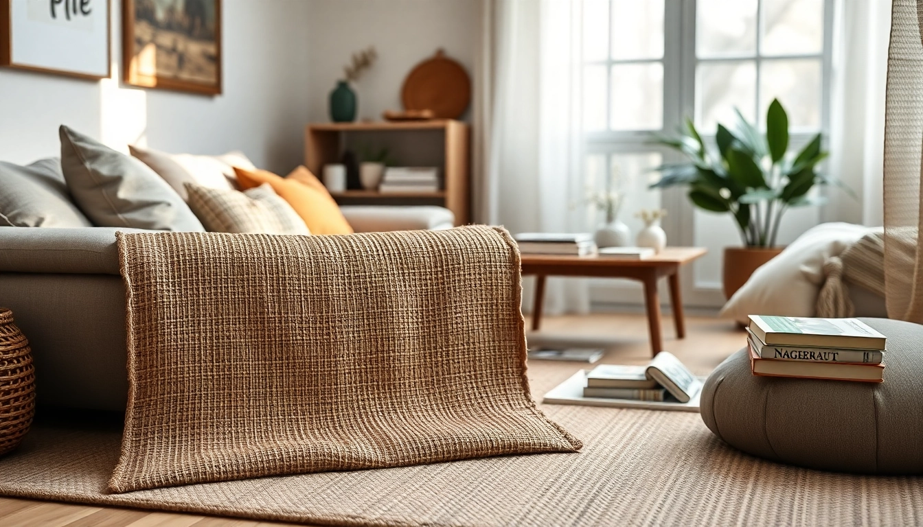 Nagermatte in einem gemütlichen Wohnzimmer mit einladender Textur und natürlichem Licht.