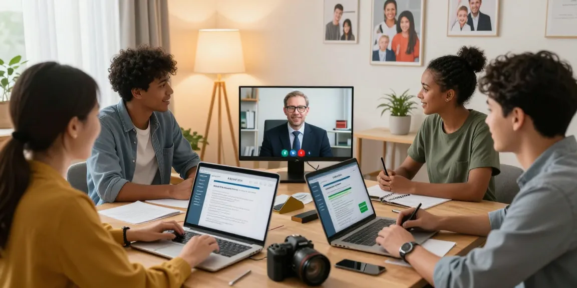 Fesselnde Online-Session zur MPU-Vorbereitung mit einem Psychologen und Teilnehmern, die Strategien für eine erfolgreiche MPU diskutieren.