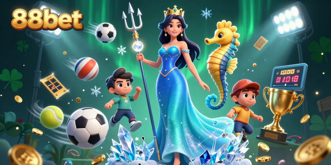 Experience thrilling wins with 88bet, featuring 3D dynamic sports elements and captivating visuals.