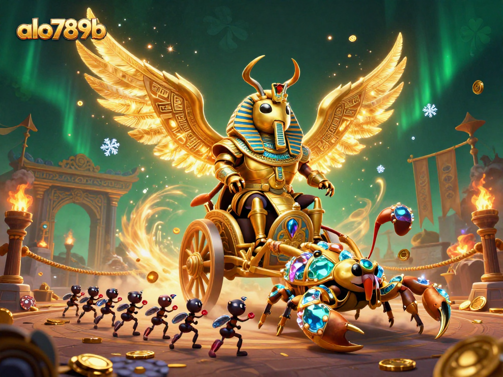 Experience the thrill of gaming with alo789b, featuring dynamic casino-themed 3D elements!