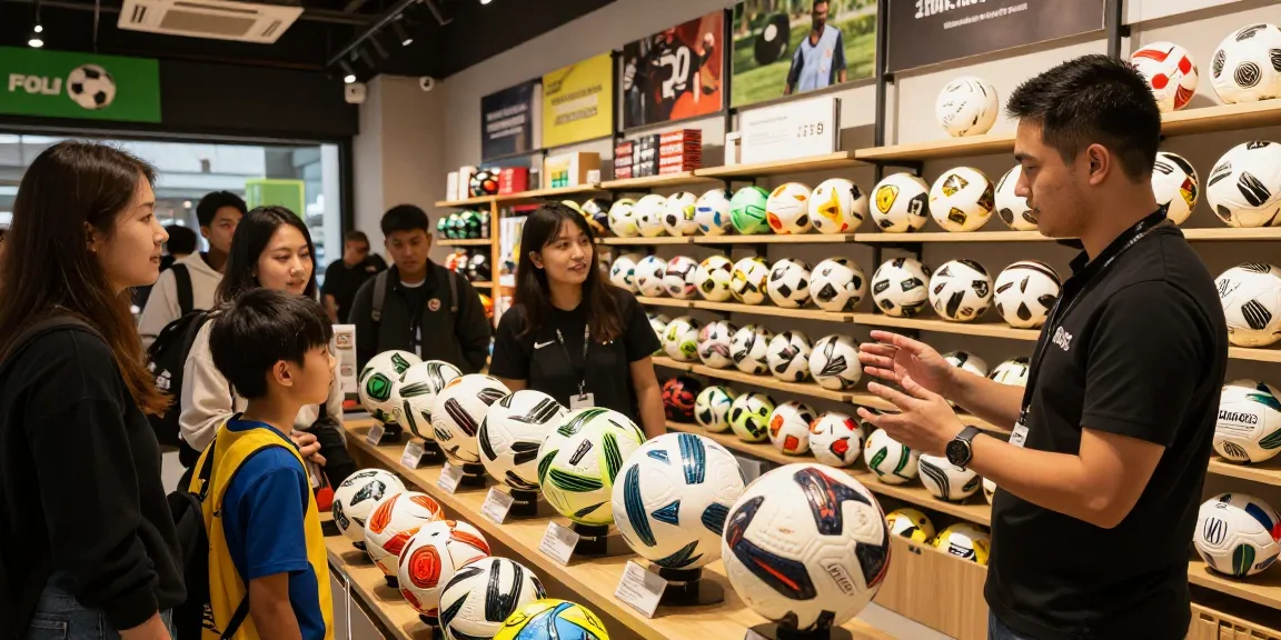 Eine Auswahl an hochwertigen Matchball Fußball im MANTOM Store, ideal für leidenschaftliche Spieler und Trainer.